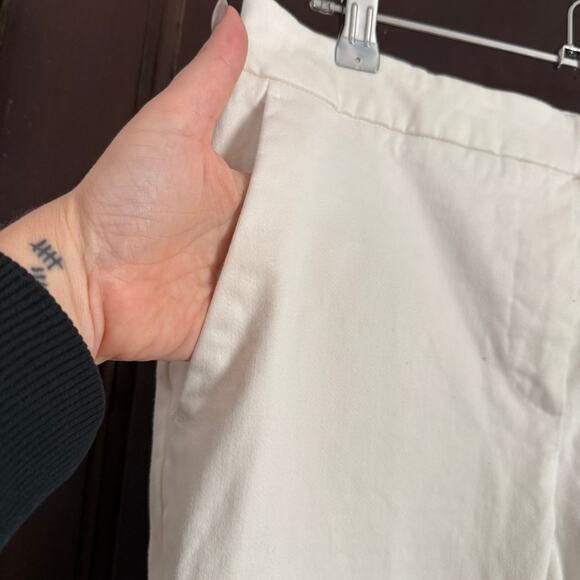 MaxMara Cream Straight Leg Pants - Picture 3 of 5